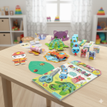 لعبة قص و لزق