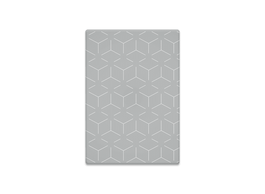 سجادتنا الخاصة بلون المرمر الصغيرة (رمادي / رخامي)