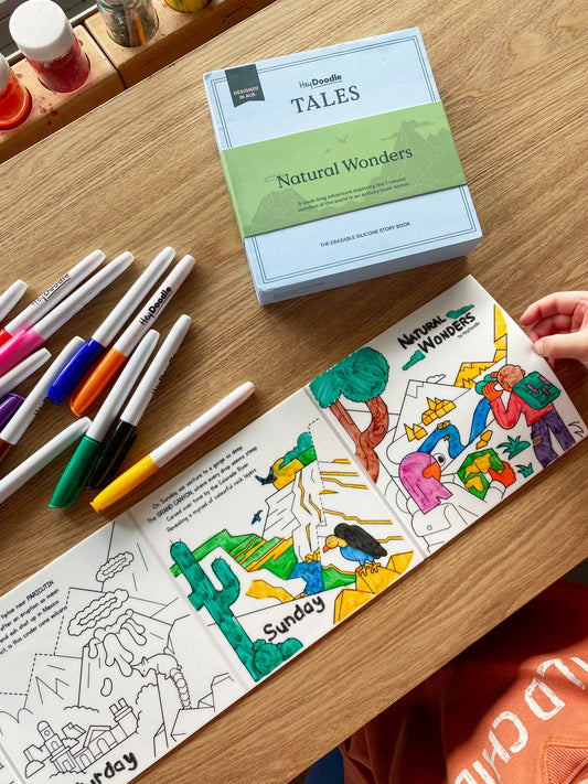 كتاب تلوين للاطفال مناظر طبيعية