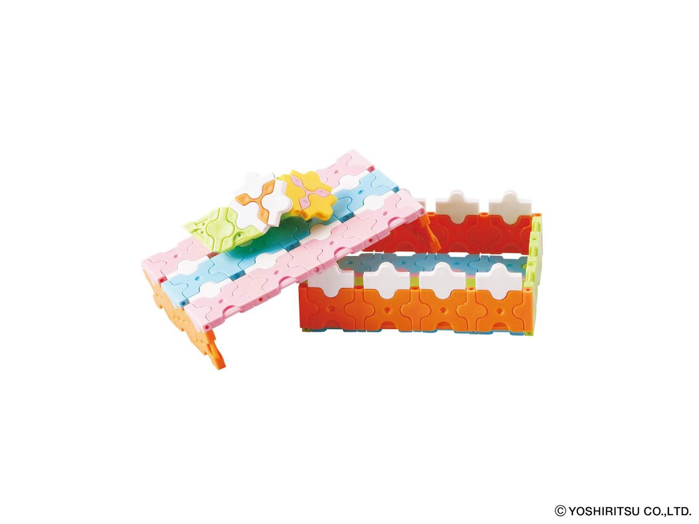 لعبة تركيب مجسمات بسيطة للأطفال