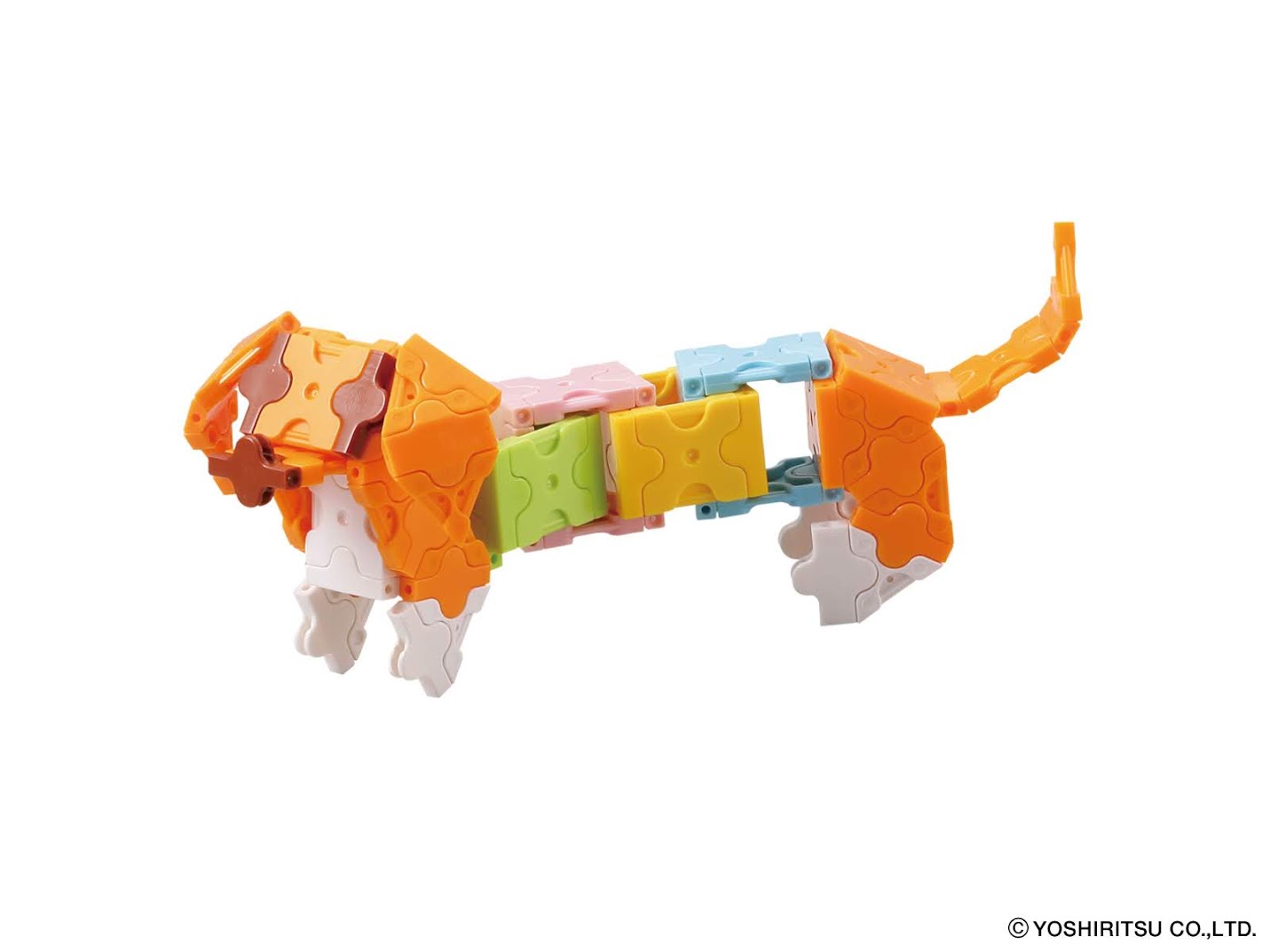 لعبة تركيب مجسمات بسيطة للأطفال