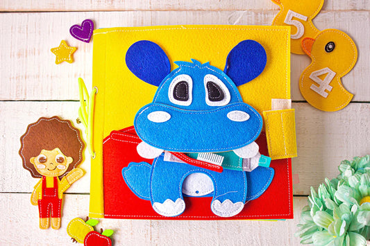 Hungry Hippo Busy Book