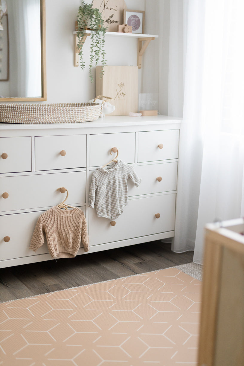 ليتل ويوا - سجادة للاطفال مستطيلة صغيرة بلون لاتي