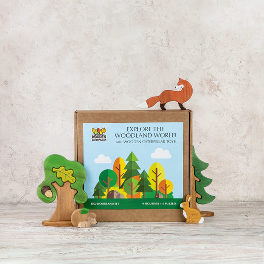 مجسم حيوانات للاطفال خشبي
