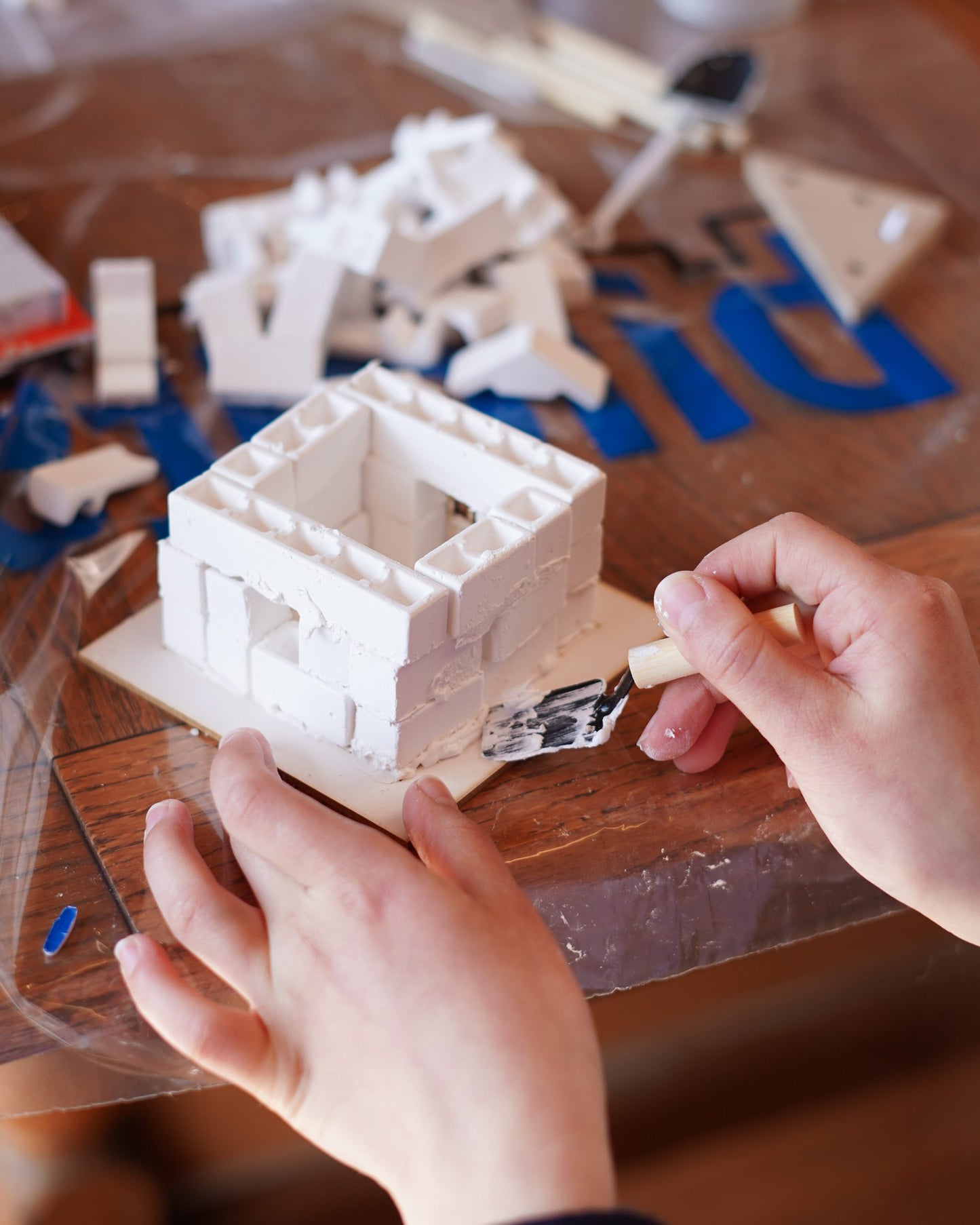 لعبة بناء بيت حقيقية