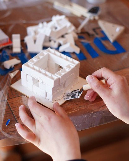 لعبة بناء بيت حقيقية