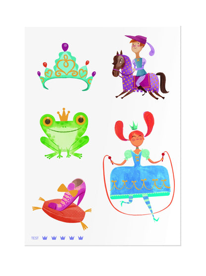 تاتو للاطفال البنات - أميرات