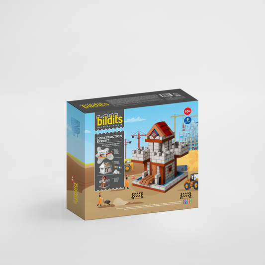 لعبة بناء بيت لسن 5 سنوات – مجموعة البناء المحترفة