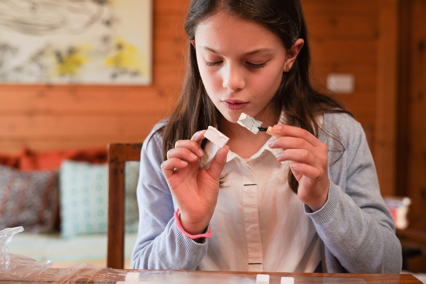 لعبة بناء الكوخ