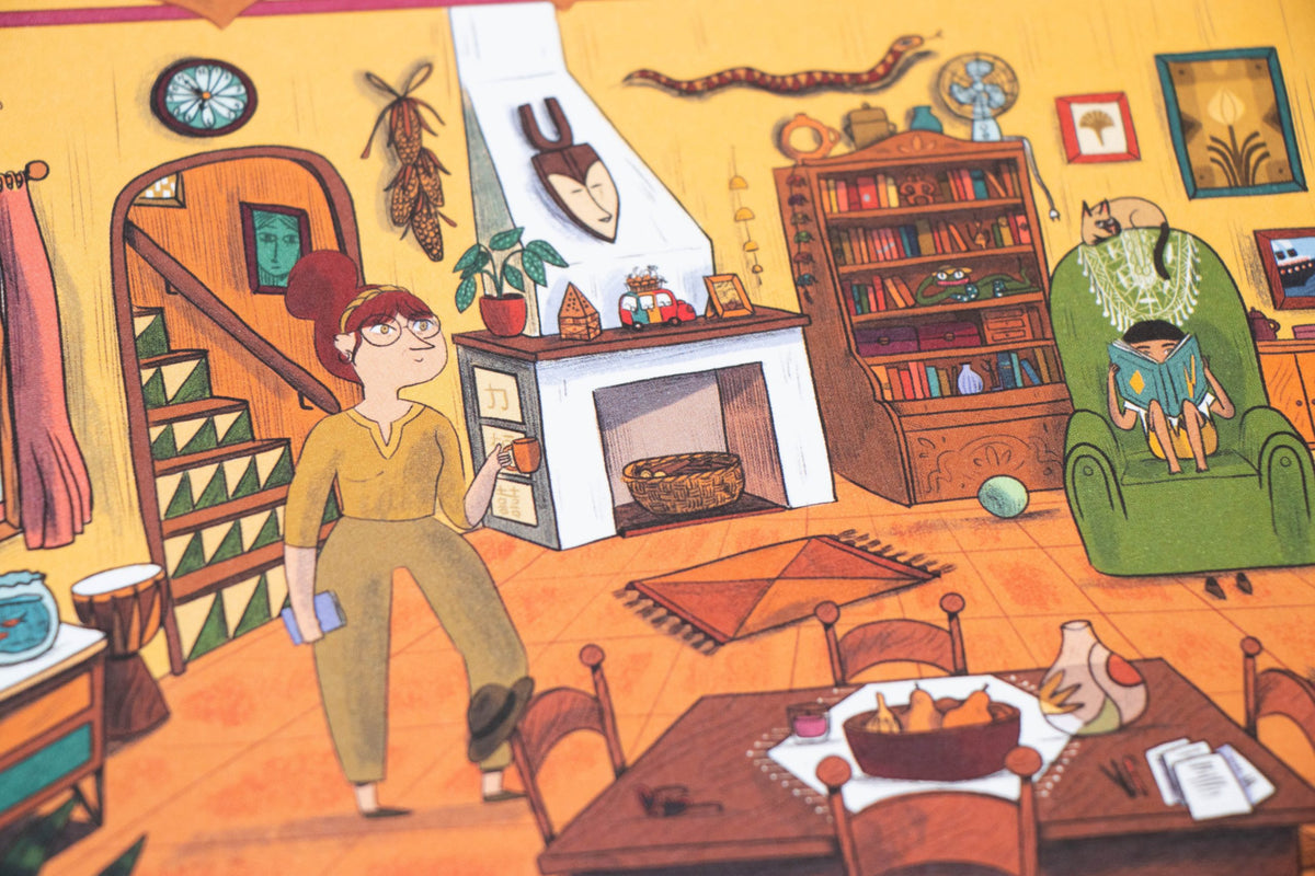 A concentration and observation game for children - Where are my socks?