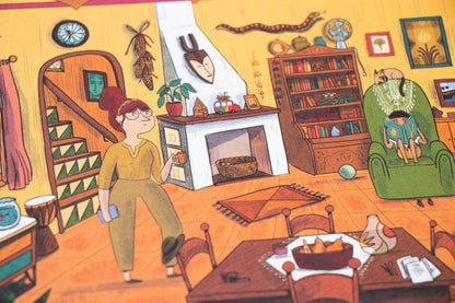 A concentration and observation game for children - Where are my socks?