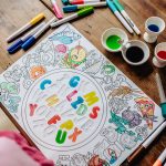 لعبة اطفال تلوين و حسية لتعلم الحروف ( حساء الحروف)