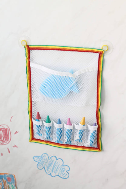 كتباس مجموعة اقلام تلوين صغيره قابلة للغسل ( ازرق )