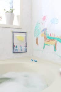 اقلام تلوين للاطفال قابلة للغسل كتباس 3 الوان - ( اصفر ، ابيض ، وردي )