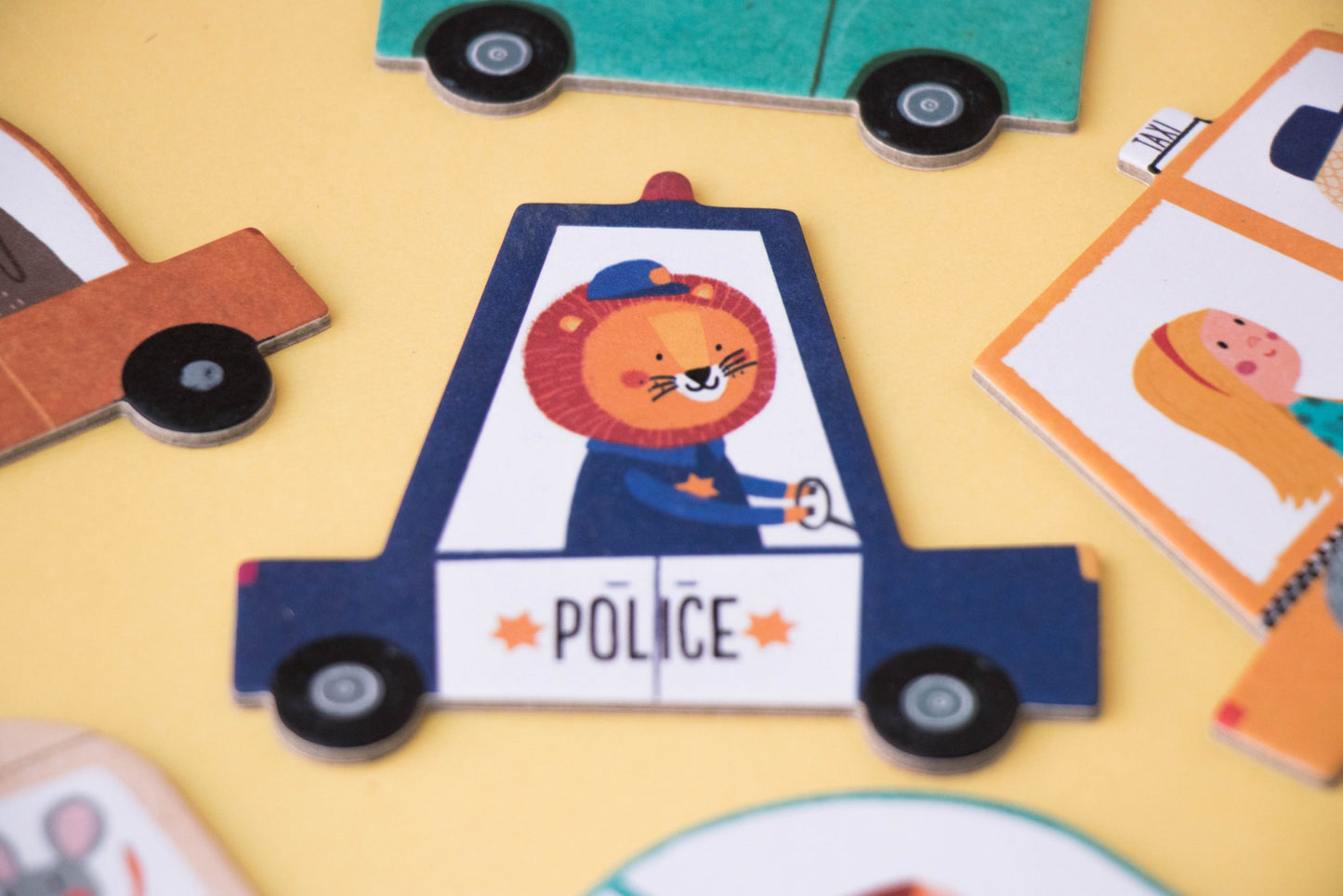 لعبة بازل لزيادة التركيز - بيب، بيب