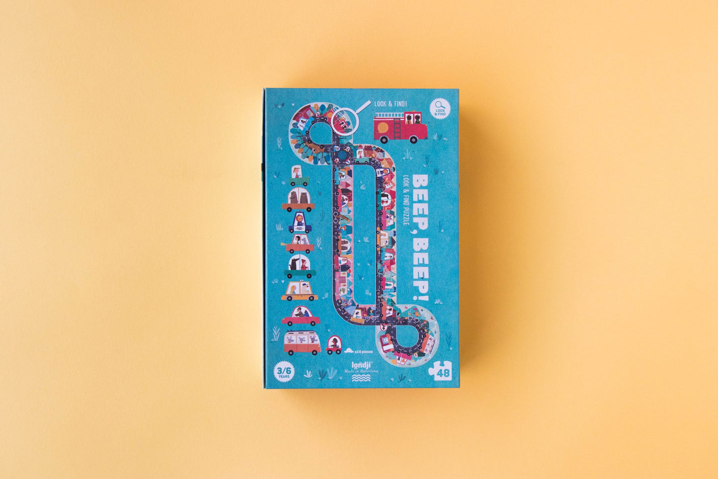 لعبة بازل لزيادة التركيز - بيب، بيب