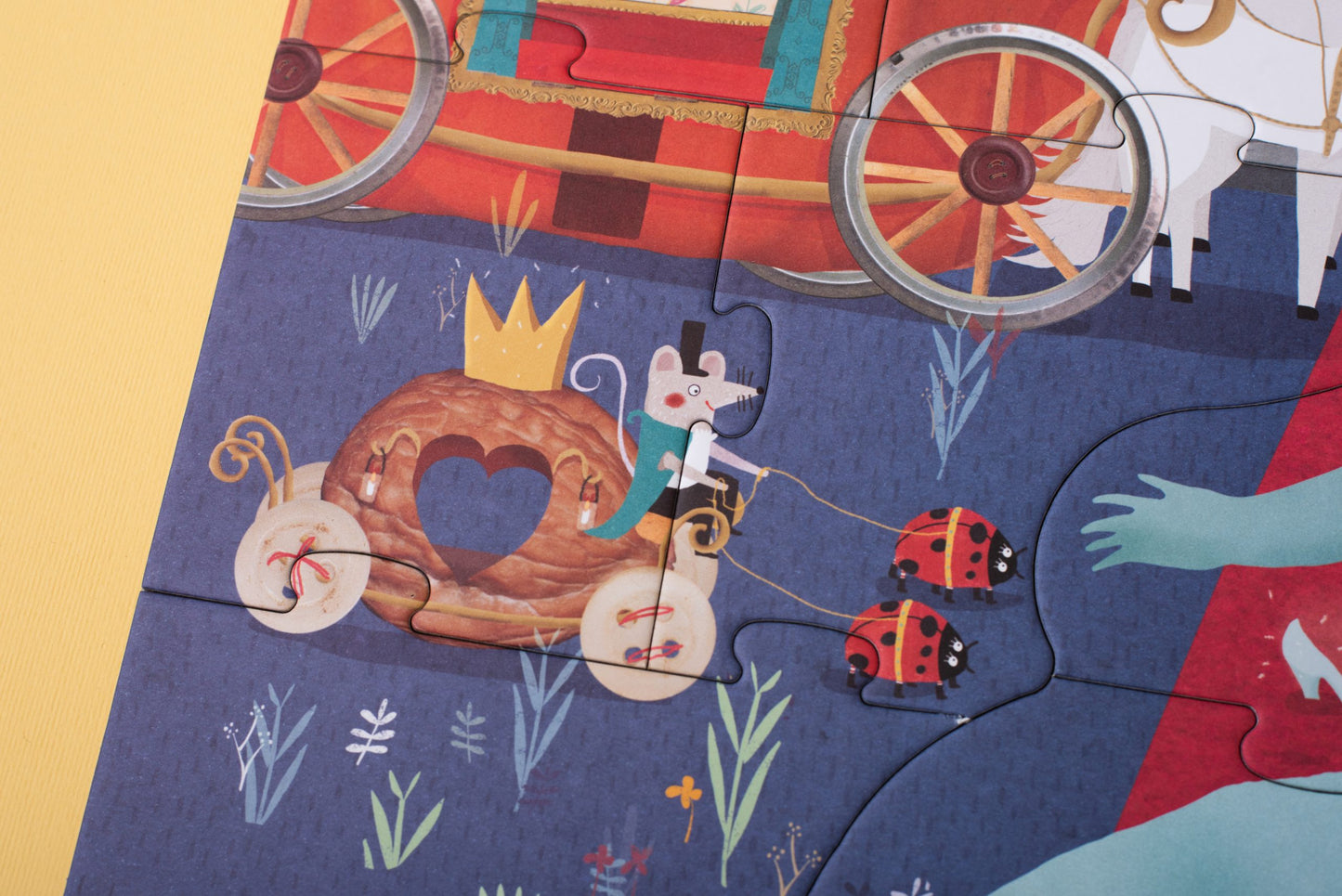 لعبة بازل للأطفال سندريلا