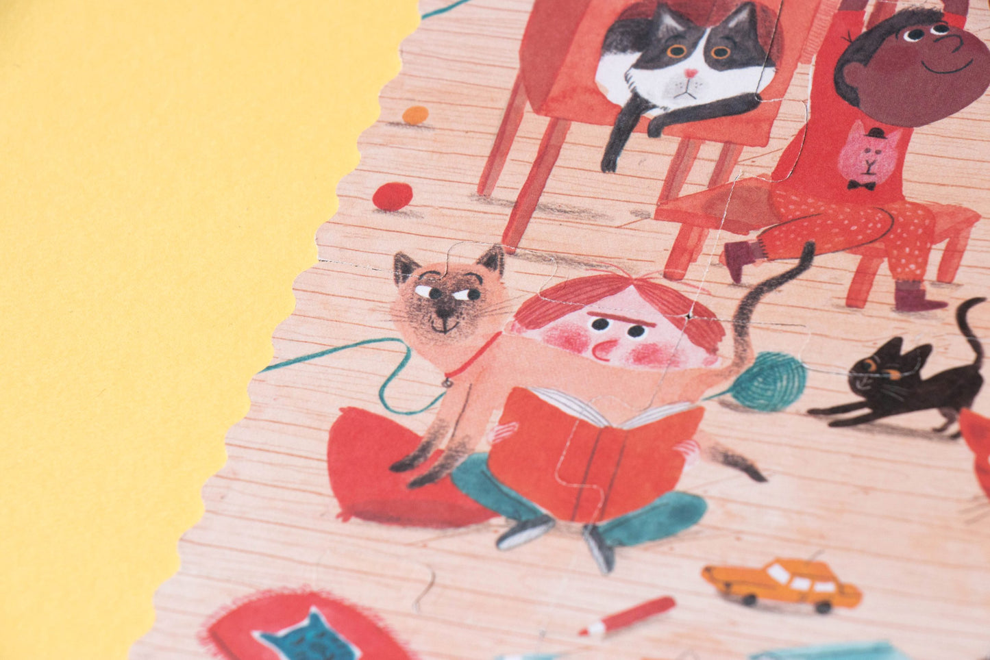 لعبة بازل جيب للأطفال - القطط و الكلاب