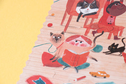 لعبة بازل جيب للأطفال - القطط و الكلاب