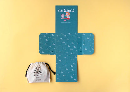 لعبة بازل جيب للأطفال - القطط و الكلاب