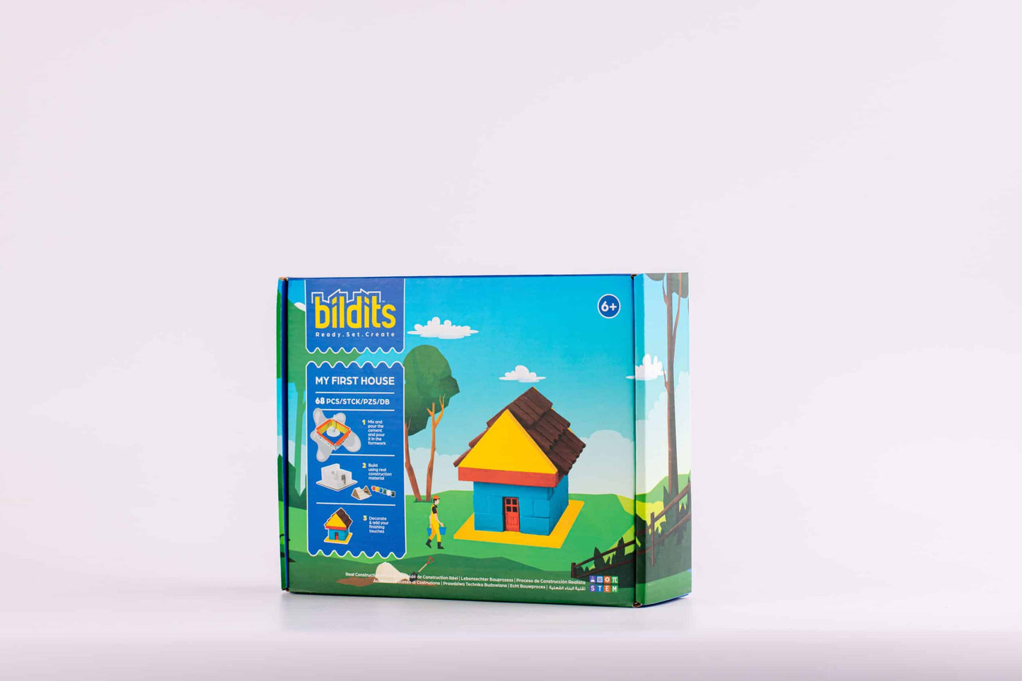 لعبة بناء منزل صغير - بيتي الأول