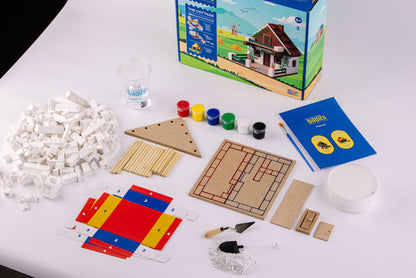 لعبة بناء الكوخ