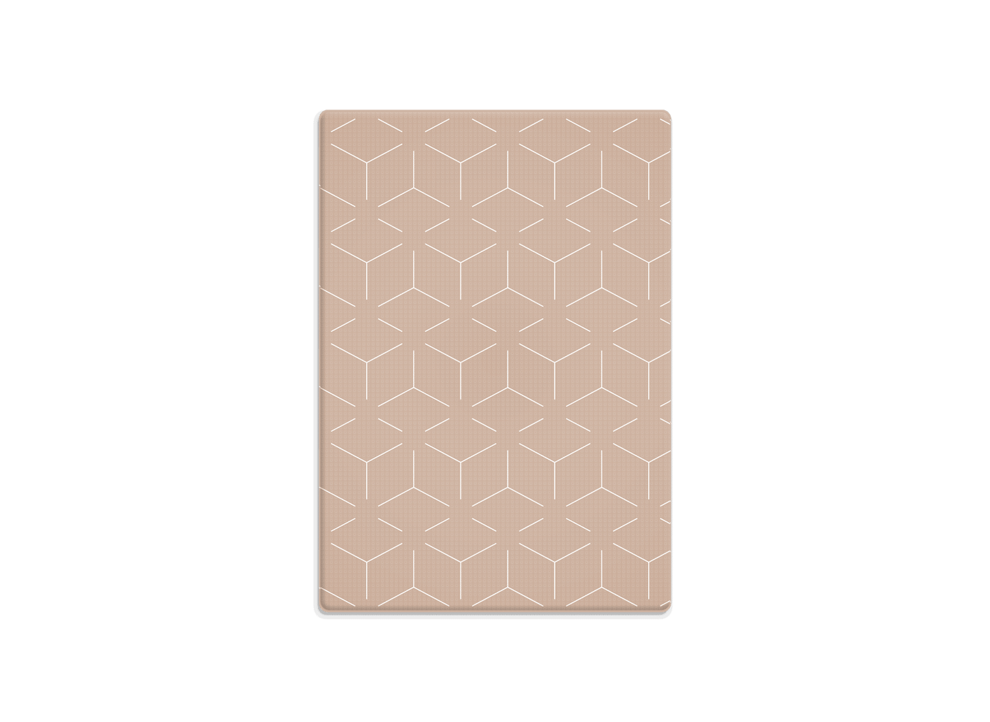 سجادتنا الخاصة بلون البيج الصغيرة (رمادي / بيج)