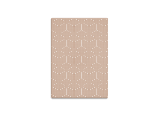 سجادتنا الخاصة بلون البيج الصغيرة (رمادي / بيج)