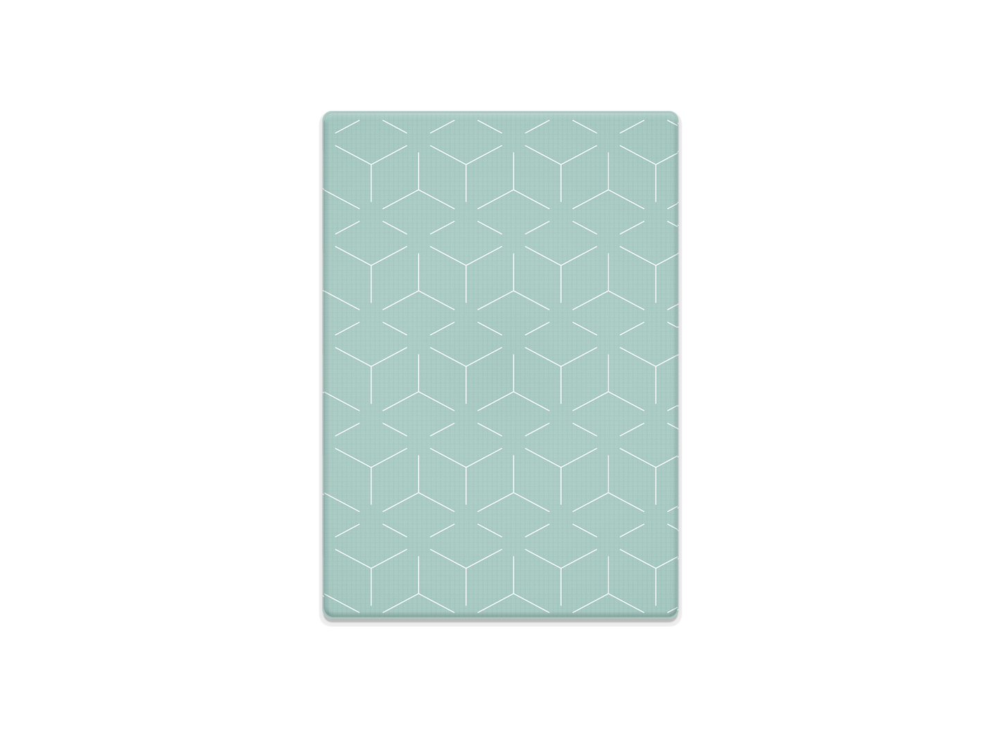 سجادتنا الخاصة الخضراء الصغيرة (رمادي / اخضر)