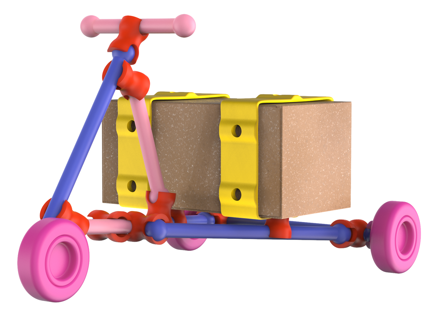 لعبة لتنمية مهارات التفكير للاطفال ( Toyi Inventions Creative Building Kit )