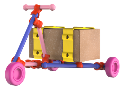 لعبة لتنمية مهارات التفكير للاطفال ( Toyi Inventions Creative Building Kit )