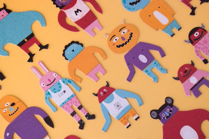 Children's observation and speed game - My Monsters