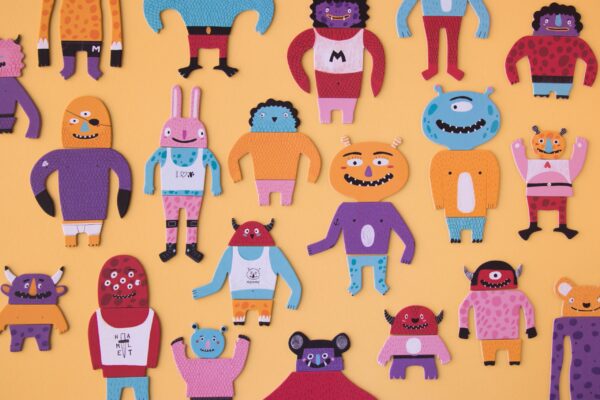 Children's observation and speed game - My Monsters