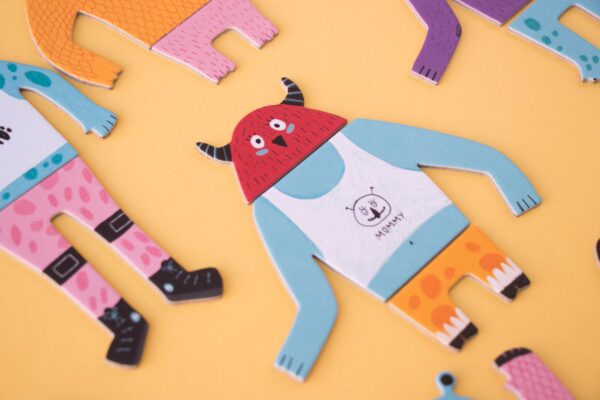 Children's observation and speed game - My Monsters