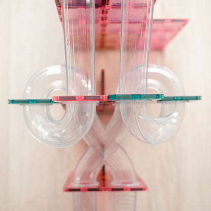 لعبة بناء ممر الكرة 80 قطعة كونتيكس