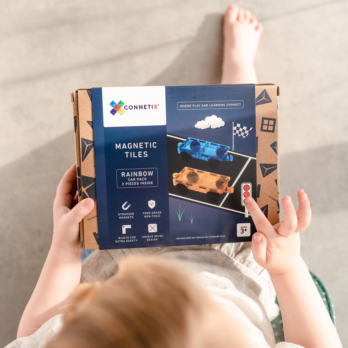 لعبة مكعبات بناء مغناطيسية سيارات