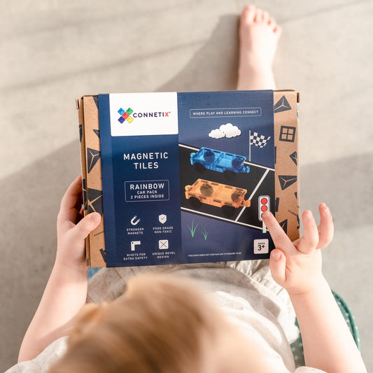 لعبة مكعبات بناء مغناطيسية سيارات