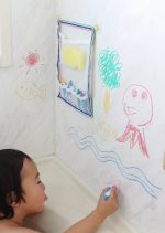 ⁦اقلام تلوين للأطفال 3 ألوان -  السمك ( بنفسجي ، ازرق ، اخضر )⁩ - الصورة ⁦5⁩