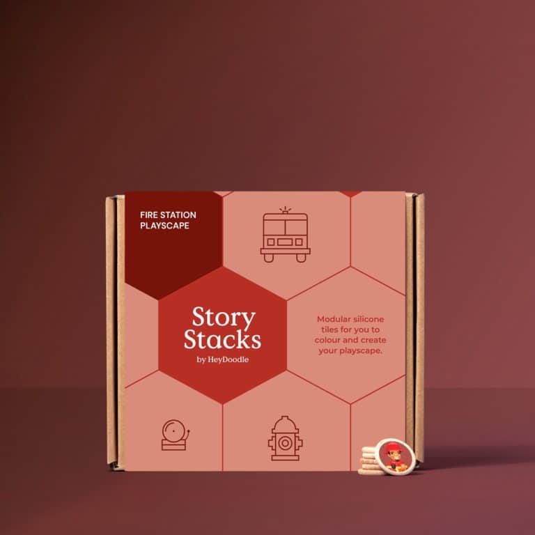 لعبة تلوين قصة مركز المطافئ