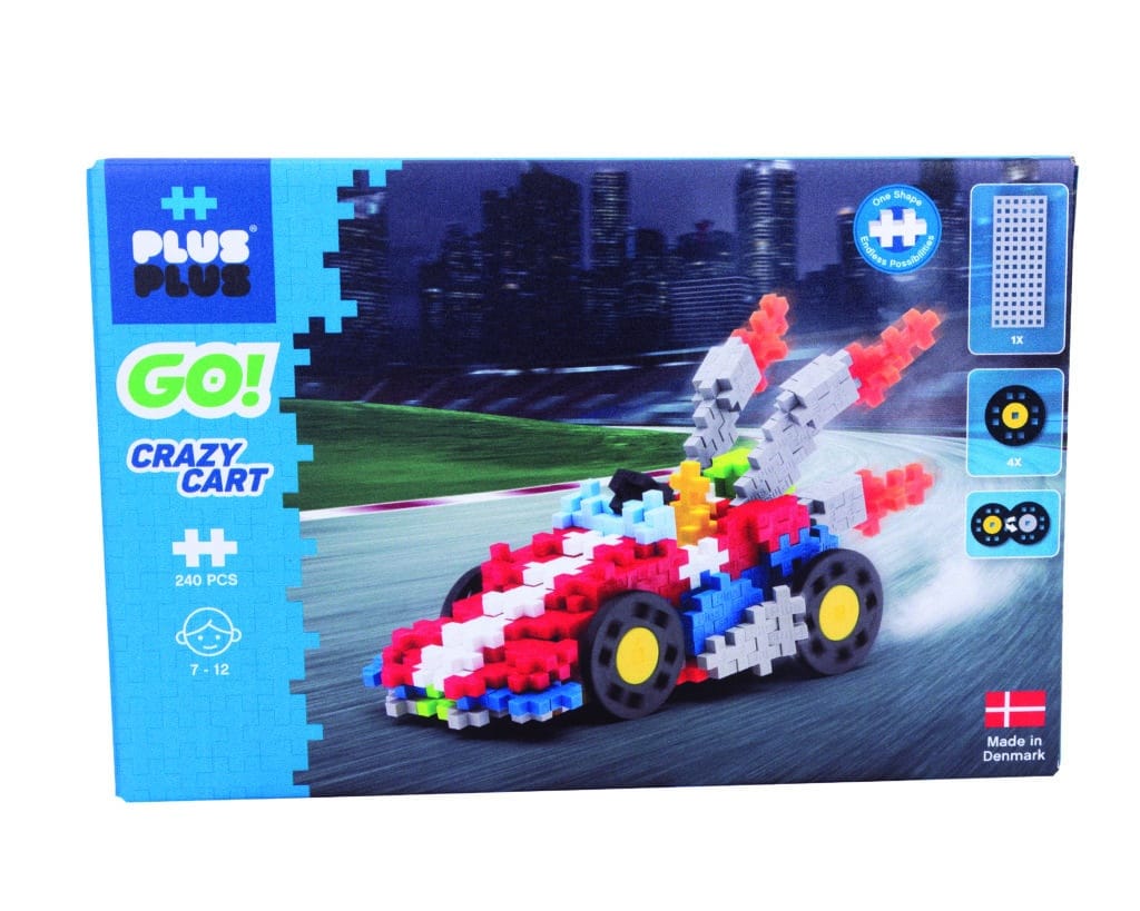 لعبة تركيب مكعبات سيارات سباق