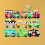 ⁦لعبة بازل تعليم العد - قطاري الصغير⁩ - الصورة ⁦4⁩